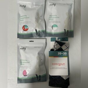 COPY - Motif maternity compression socks